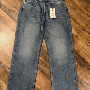 Zara Men's Straight Blue Jeans